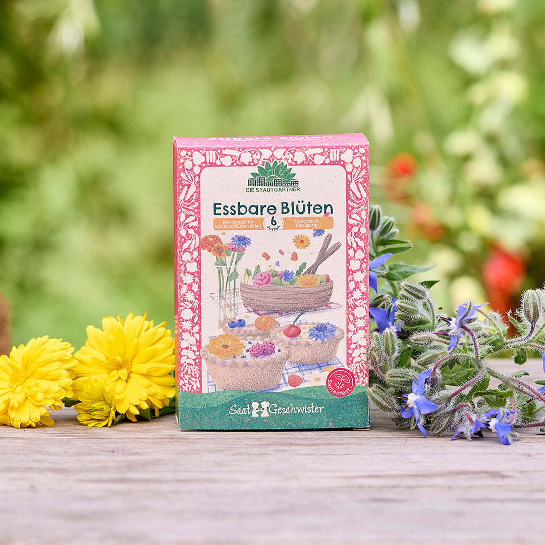 Zaadset eetbare bloemen (biologisch)