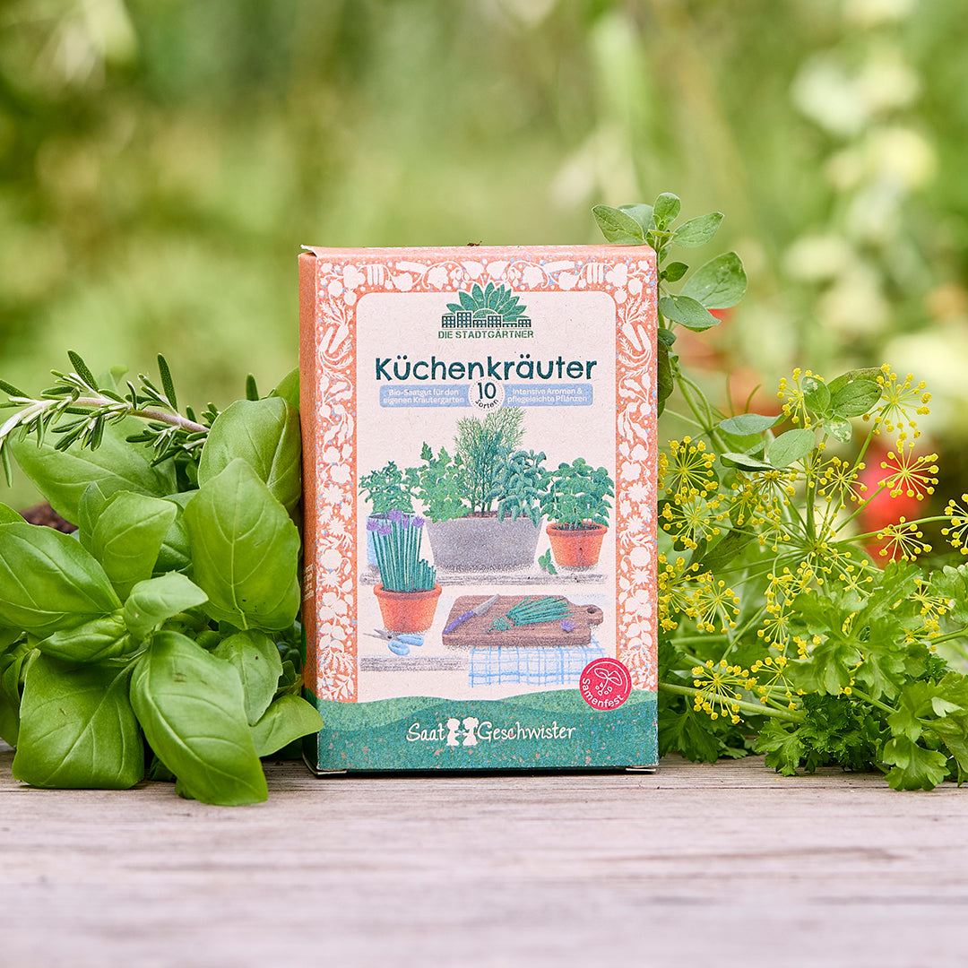 Zaadset keukenkruiden (biologisch)