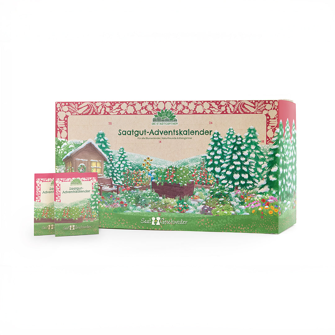 Zaden Adventskalender met deurtjes